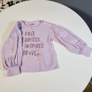 Gap Disney girl's long sleeve tee